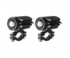 Motociklo Led rūko žibintai 60w balti ir