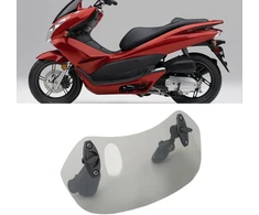 Motociklo priekinis stiklas, vėjo deflektoriaus laikiklis, gelsvai rudas, stilingas, patogus, atsparus oro sąlygoms, universalus, akrilinis motociklas