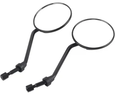 Motociklo veidrodėlis, šoninis veidrodėlis, motociklo veidrodėlis, galinio vaizdo veidrodėlis, 2 vnt., 8 mm galinio vaizdo veidrodėlis, universalus retro apvalus atbulinio vaizdo šoninis veidrodėlis, pakaitalas motociklui, elektriniam paspirtukui