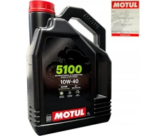 Motul 5100 4t 10w40 Ester Ma2 4l variklio alyva motociklams