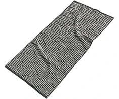 Möve Illusions Rankšluostis 50x100 cm 100% Medvilnė Kašmyras/juodas