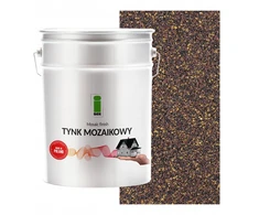 Mozaikinis rudas vidaus ir išorės tinkas mozaika 25 kg lenkiškas produktas