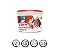 Mozaikinis tinkas 15 kg Asdeco dervos dekoratyvinis