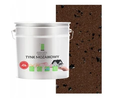 Mozaikinis tinkas su rudos spalvos žėručiu vidaus ir išorės darbams Mozaika 7kg Premium