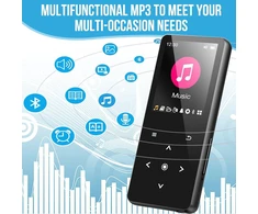 Vaizdo grotuvas Mp3 grotuvas 32gb bluetooth 5.0 lossless muzikos grotuvas hifi nešiojamas garsiakalbis įmontuotas hd garsiakalbis vaizdo įrašų įrašymas fm radijas e-knygos palaikymas iki 128gb