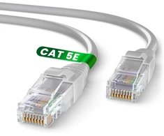 Mr. Tronic ethernet tinklo kabelis│patch kabelis│cat5e, awg24, cca, utp, rj45