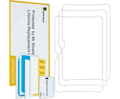 Mr.shield Ekrano apsauga, suderinama su Ulefone Armor Pad 2 [premium Clear] [3 vnt. pakuotė] Ekrano apsauga (pet medžiaga)