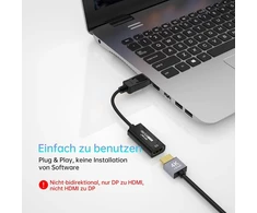 Mt-viki Displayport į Hdmi Adapteris 4k 60hz