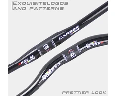 Mtb downhill vairas, pakeltas kalnų dviračio vairas anglies mtb rxl sl kalnų dviračio vairas riser 3k glossy 760 mm
