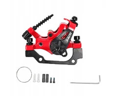 Mtb mechaniniai stabdžiai trosas priekinis/galinis suportas galinis suportas raudonas