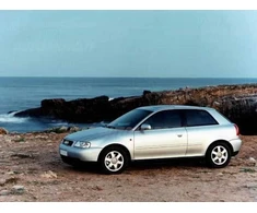 Mtc automotive audi a3 8l 1996-2003 pritaikyti automobiliniai kilimėliai, neslystantys, su sustiprintais guminiais kulno apsaugomis ir tvirtinimo sagomis
