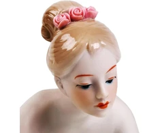 Mtme porcelianinės baleto formos statulėlės, amatai, meno kūriniai, skulptūra, namų dekoracija (ornamentas, dekoracija, dovana) (elegancija)