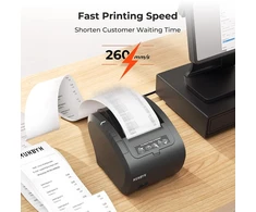 Munbyn P047 Kvitų spausdintuvas: Usb, Wifi, 80mm