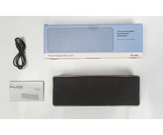 Kompiuterio kolonėlės Muse Luxe V2 2025 įsilaužiamas bluetooth garsiakalbis Esp32 11w Home Assistant Esphome Squeezelite Lyrion Media Server