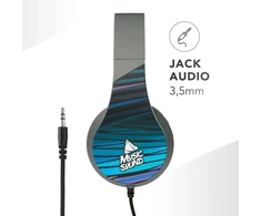 Music Sound | Over Ear Fantasy laidinės ausinės | Sulankstomos On-ear ausinės su lankeliu, 1,2 m nesipainiojantis kabelis - 3,5 mm lizdo kištukas - Fantasy Line, Musicsoundfan222