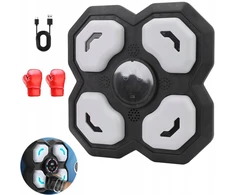 Muzikinė bluetooth bokso mašina vaikams, fitneso įranga + pirštinės