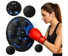 Muzikos bokso mašina didelis bokso skydas Bluetooth + putplasčio pirštinės