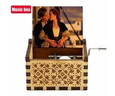 Muzikos dėžutė Titanic My Heart Will Go On Céline Dion Catarynka dovana