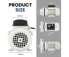 Mxmoonant 220v Ac daugialypis skysčių diafragminis siurblys 25psi 1.7bar 400w 40lpm/min savaime užsipildantis mygtukinis paleidimas sustabdymas dyzelinas karbamidas adblue def gėrimai