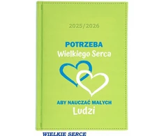 N12 Kalendorius mokytojui 2025/2026 A5 savaitinis su spauda Didelė Širdis