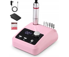 Naildrill frezavimo aparatas 45000 rpm rinkinys manikiūrui pedikiūrui