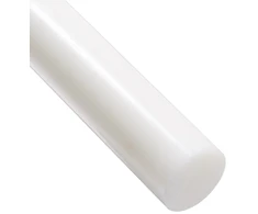 Nailono apvalus strypas permatomas baltas 20 mm skersmens x 300 mm ilgio, 6 klasė