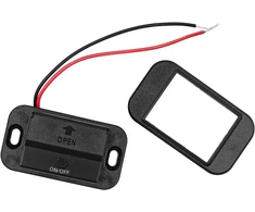 Namvo dvigubas Usb Type-c įkrovimo lizdas 12 V automobilinis įkroviklis Qc3.0 Usb ir Pd Type-c mobiliojo telefono greitas įkrovimas su maitinimo jungikliu automobiliui, valčiai, nameliui-priekabai