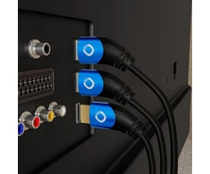 Nanocable Oehlbach Shape Magic 40 Hdmi 2.1 kabelis, 1.5m, baltas, kampinis