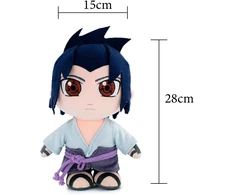Naruto Sasuke 28 cm minkštas pliušinis žaislas