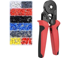 Natnav replės gnybtams užspaudimui, skirtos 0,25–10 mm² laidams, su 1300 gnybtų rinkiniu, replių gnybtams užspaudimui rinkinys, replės gnybtams užspaudimui, replių gnybtams užspaudimui rinkinys