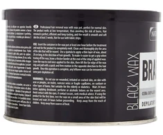 Naturaverde depiliacinis vaškas juodas 400ml