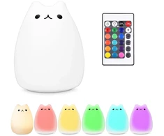 Navaris led naktinė lemputė, įvairūs dizainai su micro usb laidu, mielas rgb spalvų keitimas, vaikiška naktinė lempa prie lovos, vaiko kambario atidėjimo šviesa