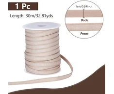 Nbeads 30 m korseto lankelis, 10 mm nailono liemenėlės lyginimo juostelės pakaitinė liemenėlės maskavimo juosta liemenėlės lankelio juosta apatinio trikotažo siuvimo reikmenys liemenėlės korseto siuvimui vestuvinei suknelei, persikų spalvos