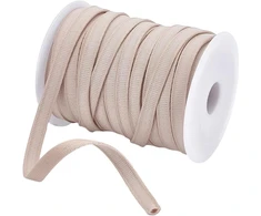 Nbeads 30 m korseto lankelis, 10 mm nailono liemenėlės lyginimo juostelės pakaitinė liemenėlės maskavimo juosta liemenėlės lankelio juosta apatinio trikotažo siuvimo reikmenys liemenėlės korseto siuvimui vestuvinei suknelei, persikų spalvos