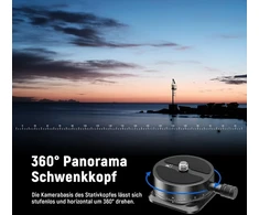 Neewer Qrp-6 Panoraminė Greito Atlaisvinimo Plokštelė, 360° Sukama Galvutė