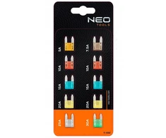 Neo 11-992 Automobilinių saugiklių rinkinys, 10 vnt.