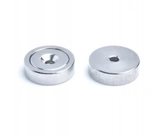 Neodiminis magnetinis laikiklis 25x7 mm su sriegiu