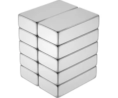Neodimio magnetai 20x10x5mm, 10 vnt.