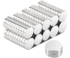 Neodimio magnetai 8x2 mm, 100 vnt. – stiprūs ir universalūs