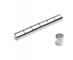 Neodimio magnetas, cilindro formos Mw 10x12 N38, 10 vnt.