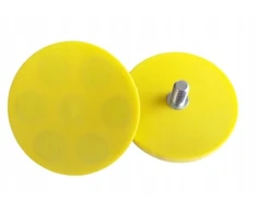 Neodimio magnetinis laikiklis C22l guminis Geltonas