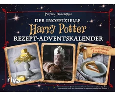 Neoficialus Hario Poterio receptų advento kalendorius. Kietas viršelis: 24 kerintys skanėstai. Su atidaromomis durelėmis. Magiški gaminimo ir kepimo receptai – Kalėdos su Hariu, Ronu ir Hermiona