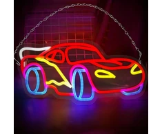 Neoninis šviesos ženklas, neoninis ženklas Usb neoninis ženklas Automobilinis neoninis šviesos ženklas Neoniniai ženklai Neoninė lempa miegamajam, žaidimų kambariui, vakarėliui, barui, vaikų kambariui, miegamajam, berniukams