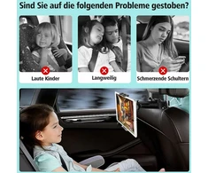 Neovsuny planšetinio kompiuterio laikiklis automobiliui, planšetinio kompiuterio laikikliai automobiliui, ištraukiamas planšetinio kompiuterio laikiklis automobilio galvos atlošui, universalus planšetinio kompiuterio galvos atlošo laikiklis, skirtas ipad