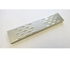 Nerūdijančio plieno baseino kopėčios pakopa 38x8cm