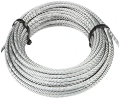 Nerūdijančio plieno lynas Aisi 316, 8mm, 10m, 7x7, rūgštims atsparus