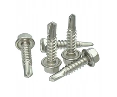 Nerūdijančio plieno savisriegiai sraigtai 3,9x25 mm, 10 vnt.