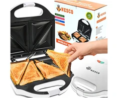 Nesco Skrudintuvas sumuštinių keptuvas sandwich 750w nesvylanti danga