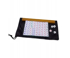 Nešiojamas kiniškas Mahjong žaidimų rinkinys stalo žaidimas, draugų laisvalaikio stalo žaidimas