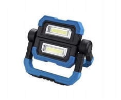 Nešiojamas Led prožektorius 2x5w 4500k su akumuliatoriumi ir Usb